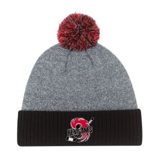 Hericanes Pom Toque - Grey/Black Product Image